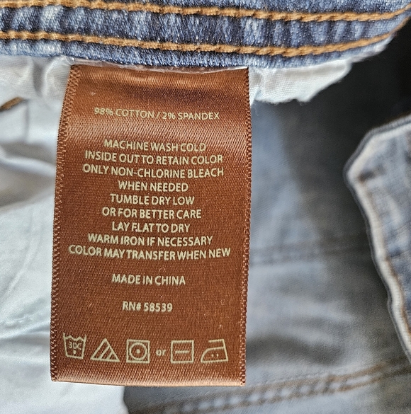 Kut From The Kloth Boyfriend Jeans Size 10 Cuffed Medium Wash Casual Denim - Picture 8 of 12